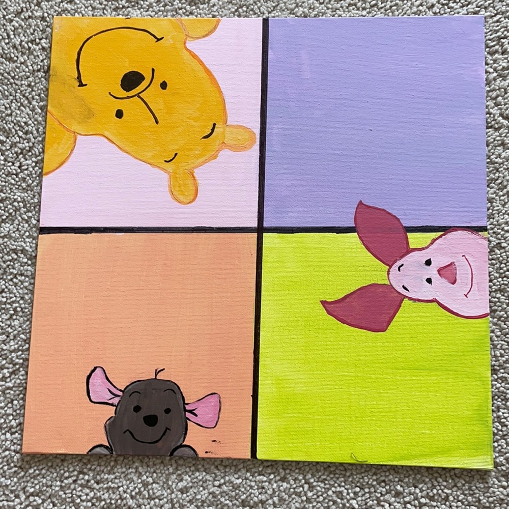 Disney canvas painting